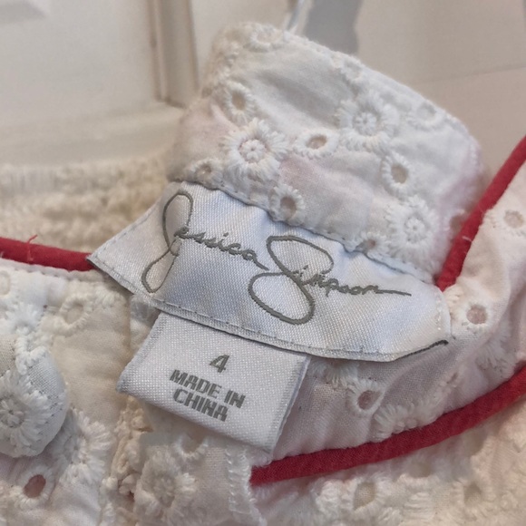 Jessica Simpson White Eyelet Dress - Picture 3 of 3